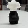 Женская Фигура Скульптура 3D Печатная Профессиональный Бюст Фигурка в Белой Рубашке и Юбке Современный Офисный Декор для Книжной Полки Статуя Женщины Поясная