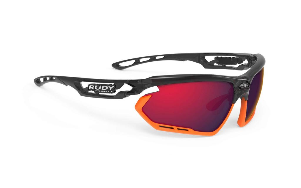 Солнцезащитные очки Rudy Project Fotonyk Sport Crystal Graphite Laser Red, Оправа/Мультилинза, SP453895-0003