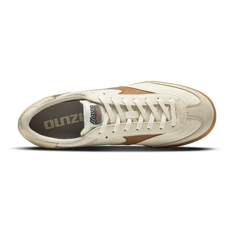 Mizuno CT 01 unisex low-top thin-sole retro versatile casual sneakers straw beige D1GH262706