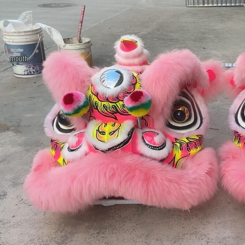 Traditional Southern Lion Dance Head