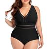 Swimsuit One Piece Large Size Swimwear Women Beachwear Printed Summer Bathing Suit Female 5XL