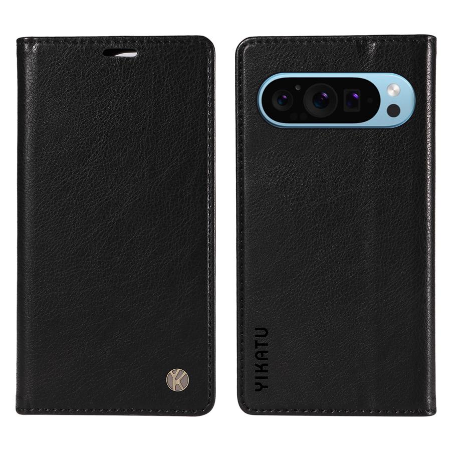 Премиальный кожаный прочный магнитный чехол для телефона Google Pixel 9 Pro Pixel 8 8 Pro 9A 8A 7A Pixel 6 6A Pro чехол-кошелек с подставкой и отделениями для карт