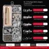 Replaceable Precision Screw Sets Antiskid Glasses Repair Tools Nose Pads Repair Kit  Household
