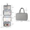 Large Capacity Travel Toiletries Bag with Hanging Hook Waterproof Bathroom Cosmetic Storage Bag Makeup Organizer Washbag