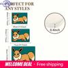 Pokemon Eevee Print Doormat Anti-slip Absorbent Floor Mat for Home Entrance Bedroom Living Room Decor
