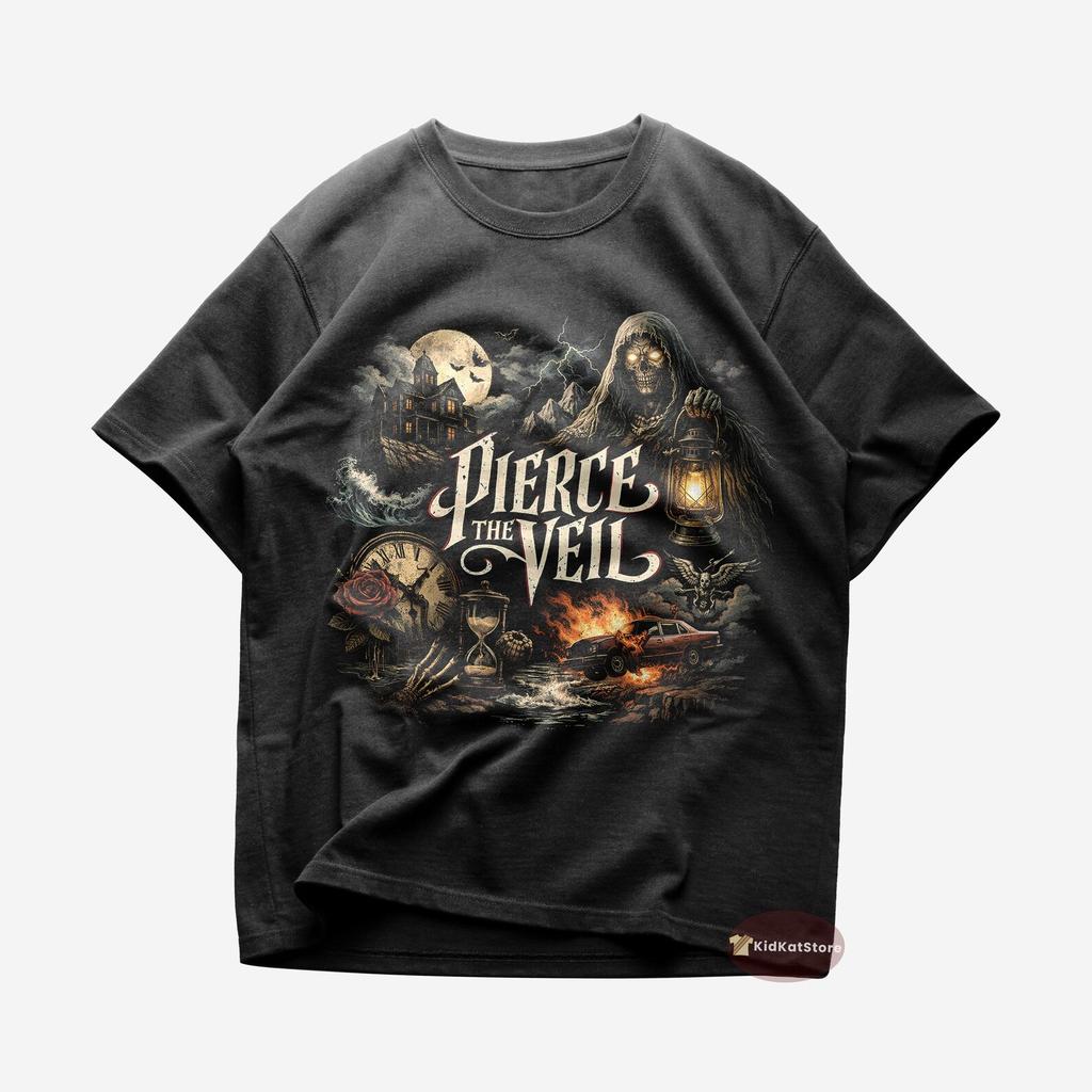 Pierce The Veil T shirt | Rock Music Shirt | Bulletproof Love | Collide With The Sky | Pierce The Veil Merch | Cotton Tee