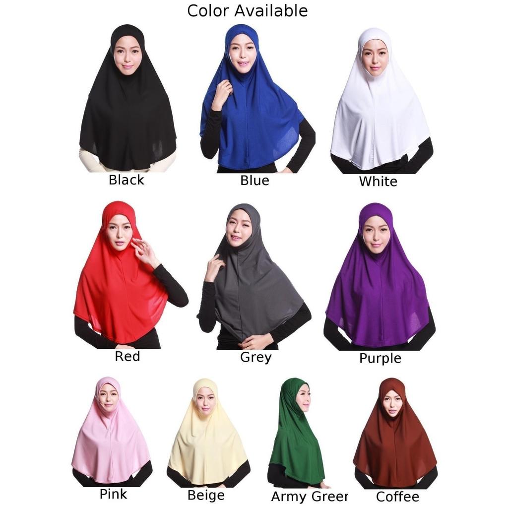 Мусульманский исламский женский длинный хиджаб головной платок платок шапка