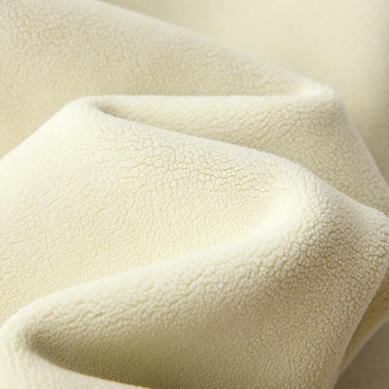 Детские хлопковые леггинсы с толстым флисовым подкладом - Теплые однотонные зимние брюки