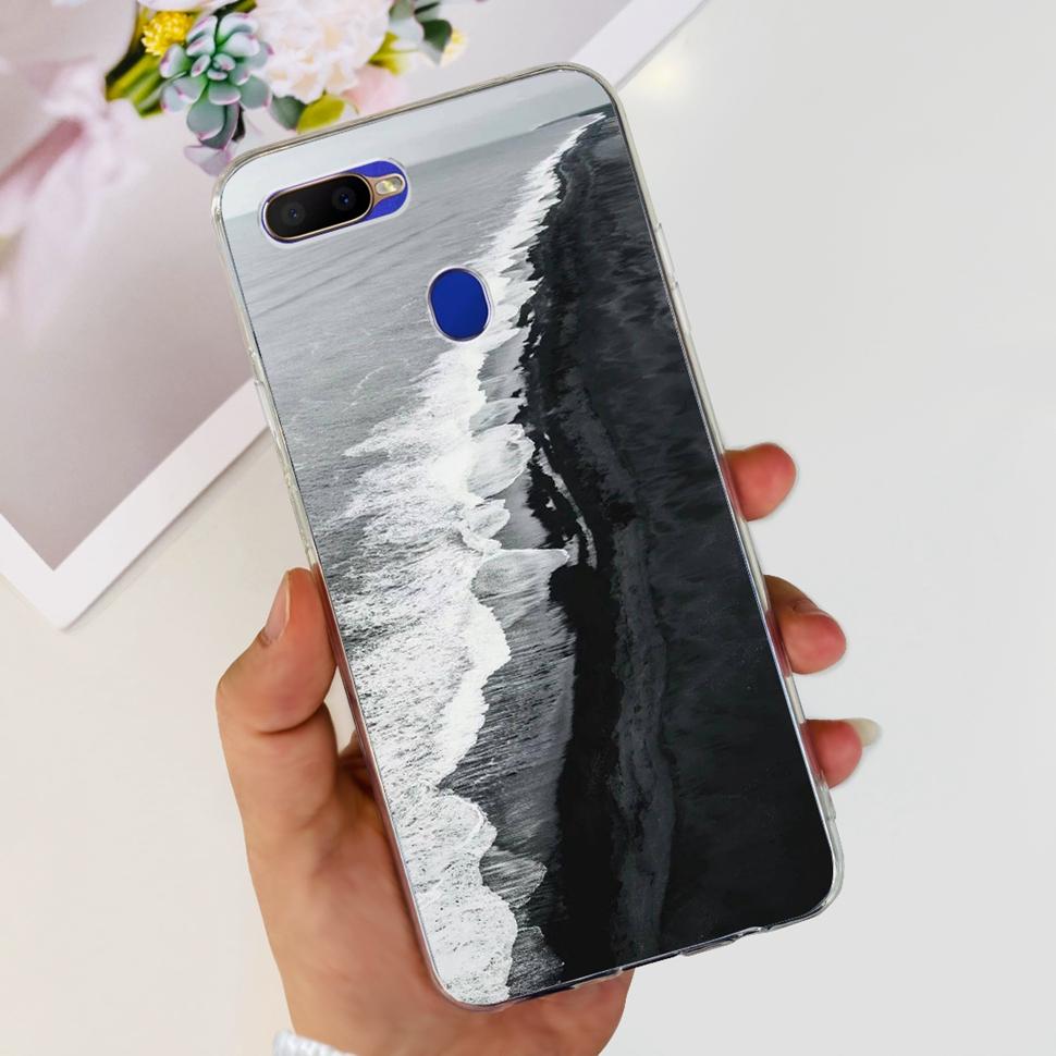 Для OPPO A5S Чехол AX5s CPH1909 6.2" Милый Мультяшный Задняя Крышка Чехлы Для Телефона Для Oppo A 5S OppoA5s Мягкий ТПУ Fundas Coque Оболочка