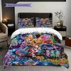Castle Night Fantasy Threepiece Set 1 Duvet Cover 2 Pillowcase Without Core Soft And Comfortable Bedding Set Duvet Cover And Pillowcase