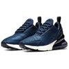 Nike Air Max 270 Классические Минималистичные Низкие Кроссовки для Повседневной Носки Детские Кроссовки Синие AJ7372-400