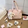 Korean Style Travel Luggage Bag Heart Travel Storage Bag Sweet Makeup Pouch Bag  Outdoor