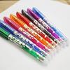 8 Colors Erasable Pen 0.5mm Gel Ink Pen Neutral Pen Quick-Drying Gel Pen with Refills School Supplies for Student