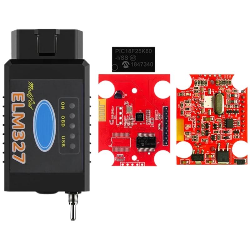 Автомобильный диагностический сканер с поддержкой WiFi, считыватель кодов OBD2 с переключателями MS CAN, мониторинг в реальном времени, подходит для автомобиля