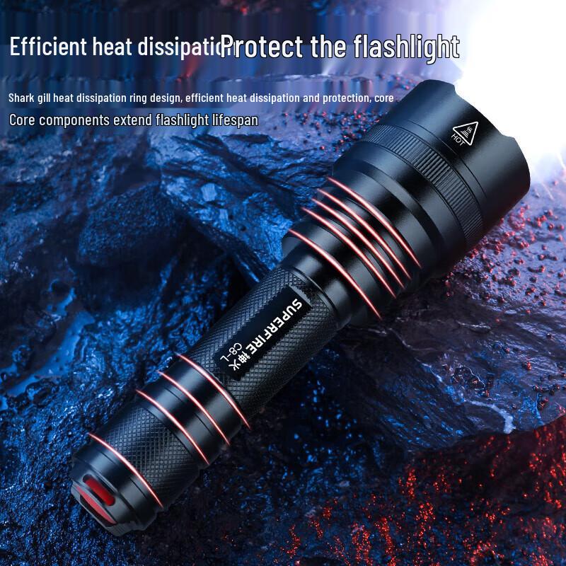 SupFire C8-L LED Rechargeable Flashlight