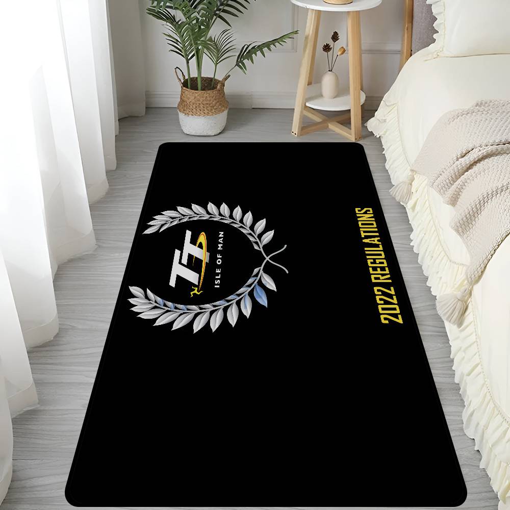 Motorcycle I-Isle Of Man TT Entrance Door Mat Nordic Style Home Doormat Bathroom-Toilet Mats Bedroom Hotel Decor Mat