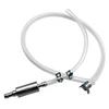 Universal Brake Bleeder Hose with Metal Clips One Way Check Valve Bleeding Tool  for Car/Motorcycle