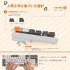 K3 Mechanical Keyboard Gaming Keyboard 98 Keys Compact Independent Key Switches Retain Number Space TKL Metal Springs Onboard Memory Linear Light
