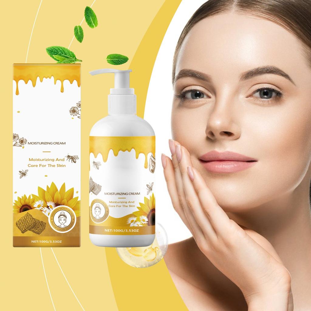 Bee Skin Moisturizer Gentle Hydration Moisturizing Body Skin Relief Massage Care