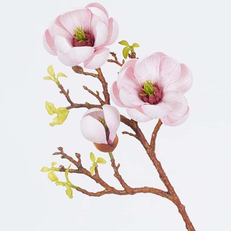 3 шт. искусственных цветов магнолии цветок EVA для реквизита для фотосъемки свадьбы в помещении на открытом воздухе дома украшения гостиной