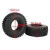 1/2/4PCS 100mm 1.9 inch Rubber Tires With Foam Inserts for 1:10 RC Rock Crawler Axial SCX10 D90 D110 Tamiya CC01 1.9 Inch Tyres