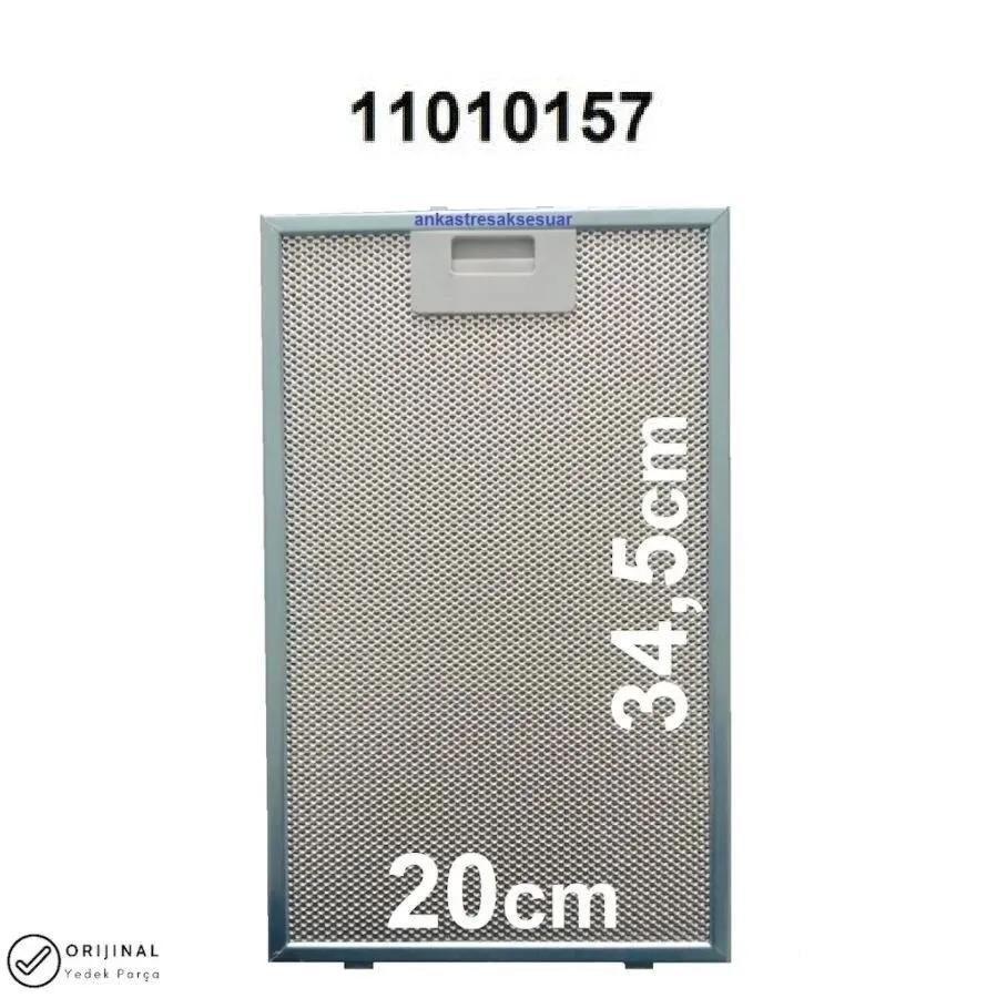 1 pc filter 11010157 for oil filter hood 345x200 mm hgnm metal mesh for hood in the kitchen