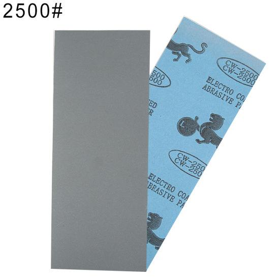 Листы влажной и сухой наждачной бумаги 400/600/800/1000/1200/1500/2000/2500#, зернистость, полировка