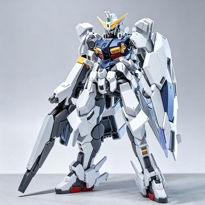 Qianye Модель 1/144 HG EES-001 Астер Пурпурный Сборная Модель Набор Аниме Воин Робот Пластиковая Модель Игрушка Коллекционная Настольный Подарок