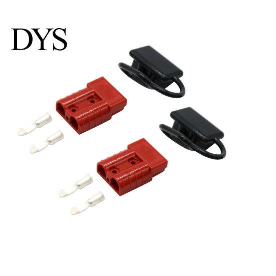 Комплект для монтажа вилки питания Anderson Power Plug 50A, пылезащитные колпачки для системы крепления прицепа