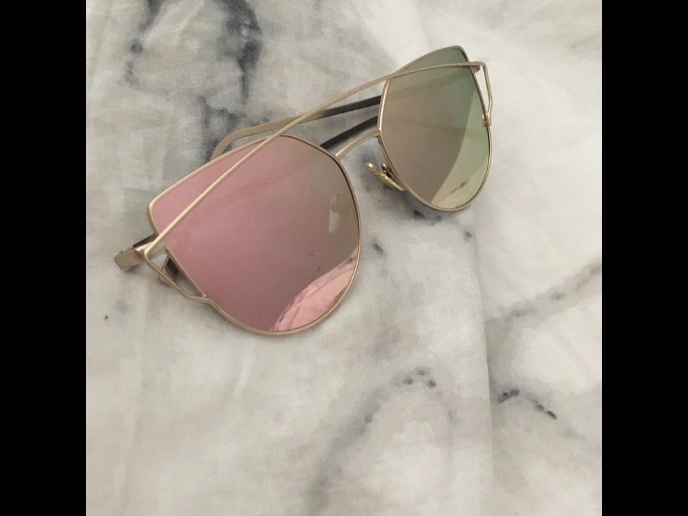 Женские солнцезащитные очки с двойной металлической переносицей, очки для вождения на открытом воздухе