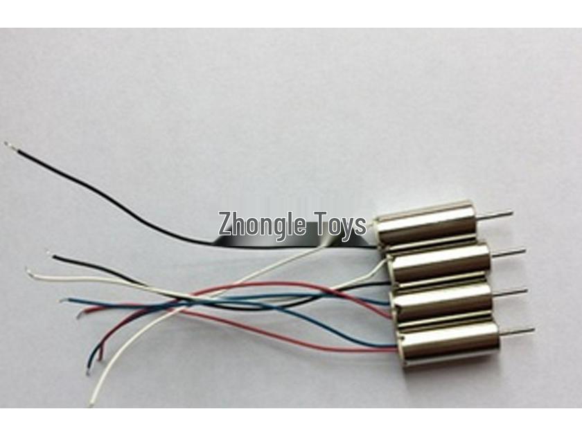 Мини-дрон JJRC H36 с дистанционным управлением: Квадрокоптер с оригинальным мотором, пропеллером и аксессуарами для рамы