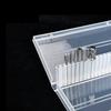 24 Holes Plastic Nail Drill Bit Storage Box Empty Stand Holder For Milling Cutter Display Container Case Manicure Tools