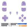 eXtremeRate Replacement for PS5 Controller Share Optional Face Clear Full Button Set for PlayStation 5 Controller Controller Not Included D-Pad