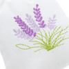 10pcs Refillable Lavender Sachet Bags, Cotton Cloth Drawstring Pouches for Wardrobe Storage, White, 5.51x3.93 Inches, Ideal for Home, Weddings