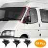 Зажимы для отделки стойки переднего ветрового стекла для Ford Transit MK6 MK7 2000-2014 Молдинг заклепки клипсы салона 4069906 YC15B03180BB