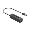 Buffalo USB-A 3.2Gen1 Bus Powered 4 Port Hub Black Top-In Model with Magnet [Windows/Mac Compatible] BSH4U325U3BK