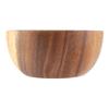 Solid Acacia Wooden Bowl for Salad Soup Rice Hand Made Wooden Bowl Kitchen Utensils (16*7cm)