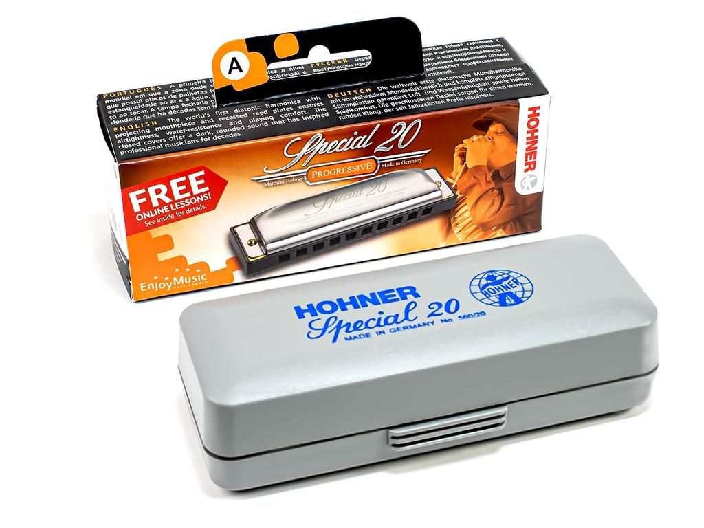 HOHNER SPECIAL 20A Flat Special 20 10-Hole Harmonica