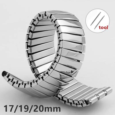 Эластичный стальной ремешок для часов Swatch Мужской Женский Полированный Матовый Серебристый Металлический Браслет на запястье Замена