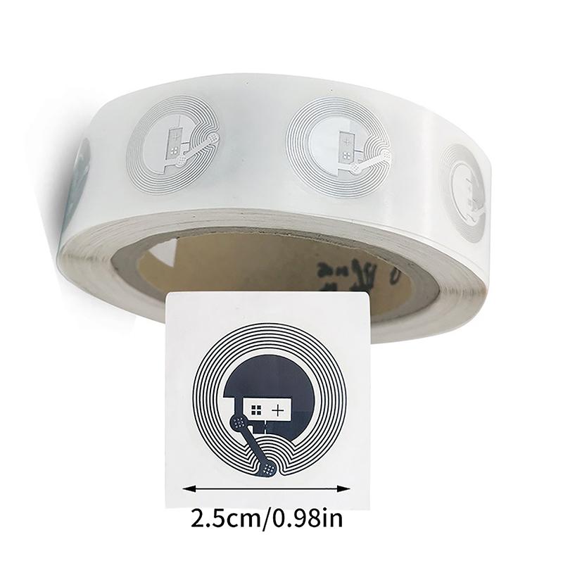 10 шт. Прозрачные NFC-метки NTAG 213 Наклейки Протокол ISO14443A 13,56 МГц NTAG 213 Универсальная метка RFID-метки и Все NFC-телефоны