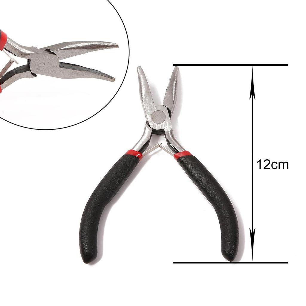 1 Piece Stainless Steel Needle Nose Pliers Jewelry Making Hand Tool DIY Design Equipment
