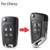Модифицированный корпус ключа дистанционного управления с 2/3/4/5 кнопками для Chevrolet Cruze Epica Lova Camaro для Vauxhall Insignia для Opel Astra для Buick