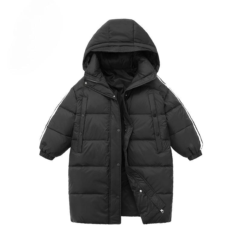 Children's Down Jackets Winter Men's and Women's Children's Mid-length Down Jackets for Older Children