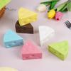 Сенсорная игрушка-сыр, которую можно сжимать, в сетчатом мешочке, Игрушка для снятия стресса, Инструменты, Медленно поднимающаяся, Имитация еды для помощи в концентрации и расслабления, Игрушки-фиджеты