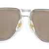 Great Cartier sunglasses Trinity Two Bridges Silver mens Used