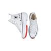 Converse Run Star Hike High Made With Love - Белые женские кроссовки Ярко-Маковый Черный 571874C