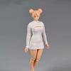 HAMRETHYPPZ Cute Male and Female Clothing Casual Size Dress Up Scale Sexy Skirt and Body Not Set, 1/12, Set, 1/12 Scale, Figures, Dress, Chest-Baring