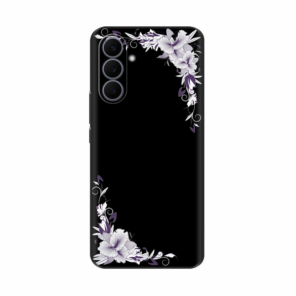 Для Samsung Galaxy S25 FE Чехол Сладкие Узоры Мягкий Жидкий Силикон Чехол Для Samsung S25 FE Чехлы Для Телефона S25FE Ударопрочный Fudnas