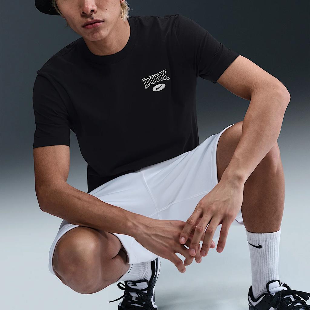 Nike Sportswear Soft Comfortable Casual Short Sleeve T-Shirt Men Tops Black HJ0773010