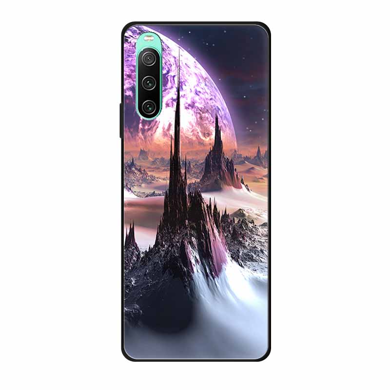 Для Sony Xperia 10 IV Чехлы Мягкий ТПУ Силикон Кот Животное Чехлы для Телефона Для Sony Xperia 1 IV Задние Чехлы Funda для Xperia10IV 6.0''